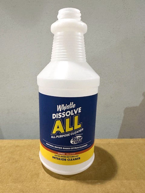 Whistle Dissolve All All Purpose Cleaner 16oz Spray Bottle (Case of 138)