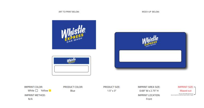 Name Badges - Box of 60